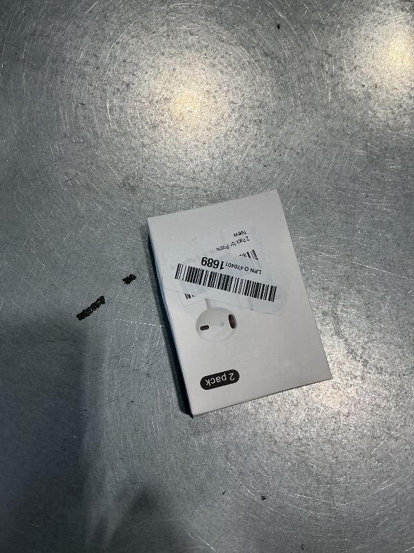 Photo 1 of [Apple MFi Certified] 2 Pack Lightning Headphones, True Plug and Play Wired Earbuds for iPhone with Microphone & Volume Control, in-Ear Earphones Compatible with iPhone 14 13 12 11 Pro Max XS XR 8 7