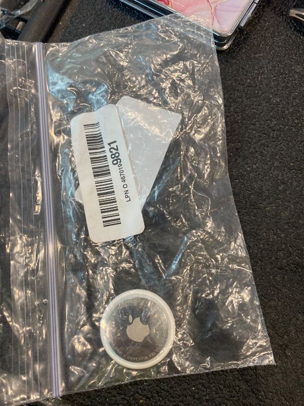 Photo 1 of [LOCKED] Apple AirTag (2nd Generation): Tracker for Keychain, Wallet, and More; Locator with Sound; Simple One-Tap Setup with iPhone or iPad; Key Finder with up to 1.5X Precision Finding Range
