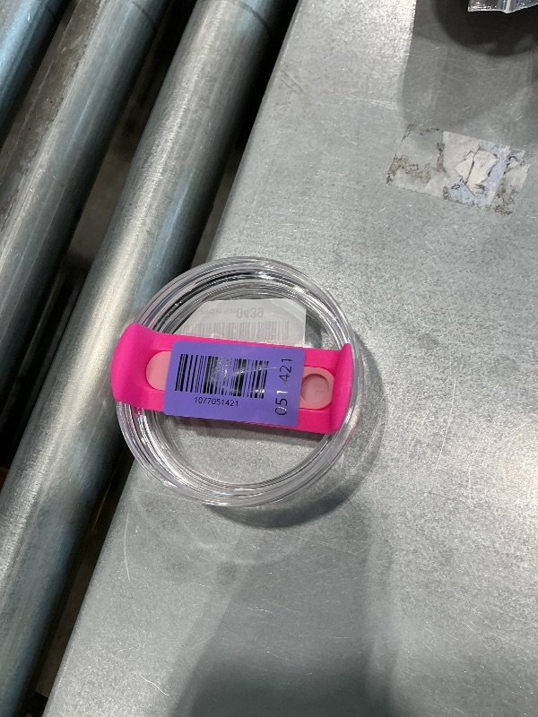 Photo 1 of 1 Pcs Replacement 40 oz Tumbler Lid Compatible with Stanley Cup, Dustproof Spill Proof Splash Resistant Tumbler Covers Fit for Stanley Tumbler and More Coffee Mugs (Hot Pink)