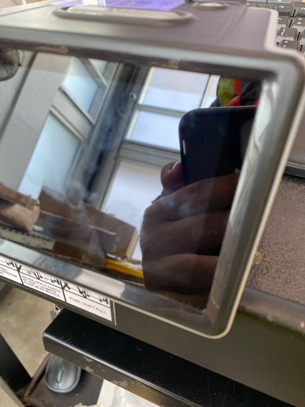 Photo 1 of [MAJOR DAMAGE] HP Touch Screen Film & Slide Scanner Digitizer - 5" LCD, USB-C, SD Slot - All-Angle Touchscreen Gallery Mode for Slide Viewer - 13MP CMOS Sensor & 22MP Interpolation to Convert to Digital