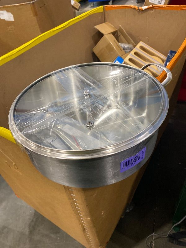 Photo 1 of [Missing Handle] Sunhouse Stainless Steel Stock Pot - 8 Quart