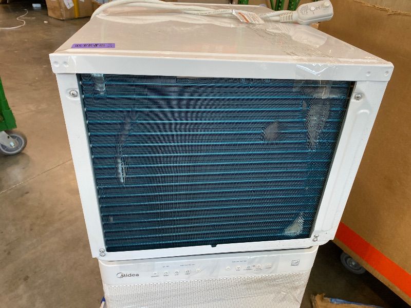 View 4 of [DAMAGED CORD] Cowsar Window Air Conditioner, U-Shaped 10000 BTU AC Unit for 450 Sq.Ft, Quiet AC with Smart Remote & 24H Timer, 6-Mode Energy Saving, Easy Install for Bedroom Living Room