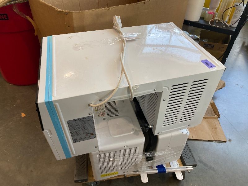 View 2 of [DAMAGED CORD] Cowsar Window Air Conditioner, U-Shaped 10000 BTU AC Unit for 450 Sq.Ft, Quiet AC with Smart Remote & 24H Timer, 6-Mode Energy Saving, Easy Install for Bedroom Living Room