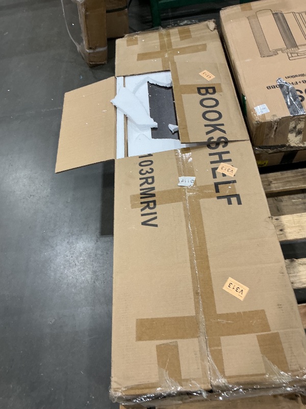Photo 1 of ****CHECKED 7/11 - AS IS/NO RETURNS - SALE FINAL - FOR PARTS ONLY****GarveeHome Bookshelf, Modern Bookcase Storage Cabinet with Drawers and 9 Cube, Free Standing Storage Organizer Book Shelves in Living Room/Home/Office
