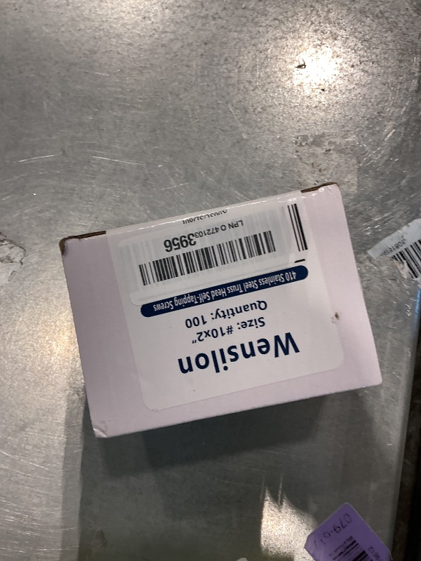 Photo 1 of (100 pcs) Wensilon #10×2”for Sheet Metal Self-Tapping Screws 410 Stainless Steel Truss Head High-Strength Quick Tapping Screws