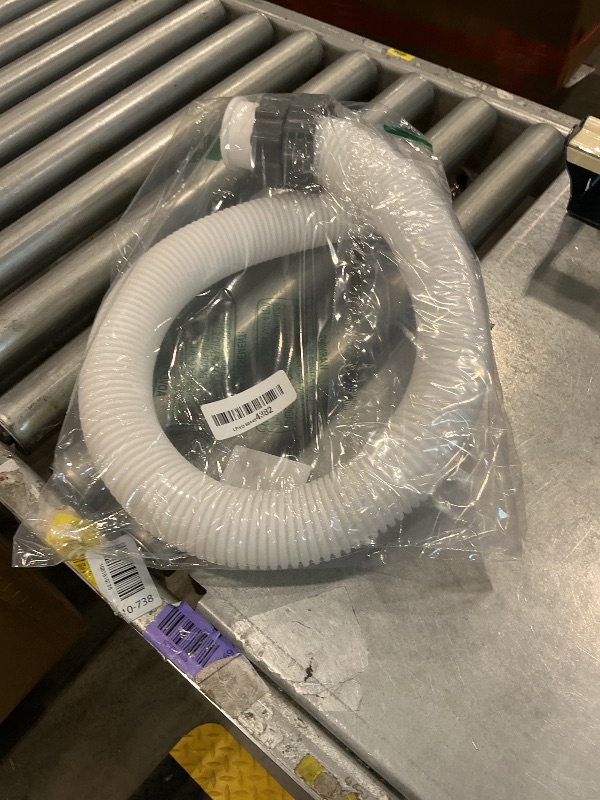 Photo 1 of 1.5" Replacement Pool Pump Hose for Above Ground Pools Accessories - 29060E Pool Hoses for Intex 1,500 GPH Pump, Sand Filters ? Saltwater System (White -1 Pack)
