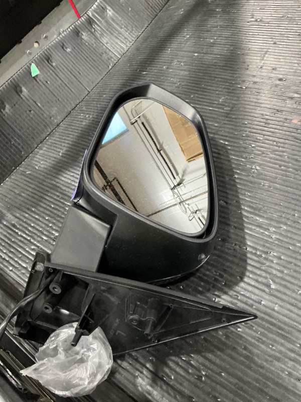Photo 1 of **USED**WEIMUTUTU Left Driver Side Door Mirror Assembly Compatible with Toyota RAV4 2013 2014 2015 Power Glass Heated with Turn Signal Light Replaces TO1320310 Black (7 Pins)