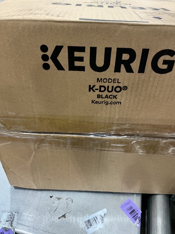 Photo 1 of [NONFUNCTIONAL] Keurig K-Duo Hot & Iced Single Serve & Carafe Coffee Maker, MultiStream Technology, 72oz Reservoir (Gen 2)