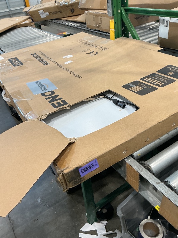 Photo 1 of [MAJOR DAMAGE!!! FOR PARTS!!] Renogy Solar Panel 200 Watt 25% High-Efficiency 16BB, 200W Solar Panel for 12V/24V Systems, N-Type Solar Panels for RV Marine Rooftop Farm Battery and Other Off-Grid Applications