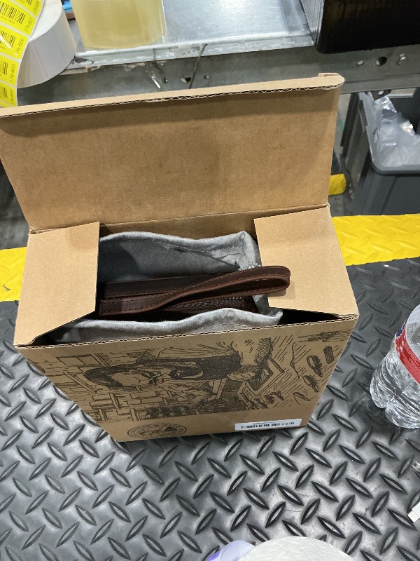 Photo 1 of [SIMILAR BAG ] Contacts  Tobacco Pouch with Pipe Stand Full Grain Leather Tobacco Pipe Accessories Bag Handmade Travel Organizer for 2 Pipes, Lighter, Cigarette