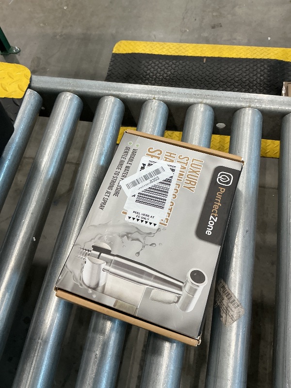 Photo 1 of **Missing Hose**Purrfectzone Bidet Sprayer for Toilet, Handheld Sprayer Kit, Cloth Diaper Sprayer Set - Easy to Install - Stainless Steel