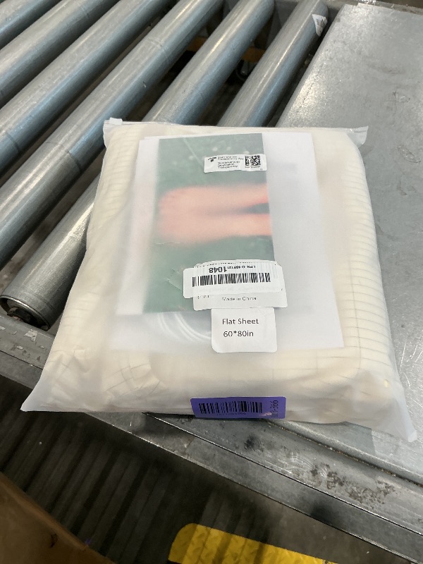 Photo 1 of 10% Conductive Silver Fiber Organic Cotton Grounding Sheet Queen with 15ft Cable for Better Sleep Increase Energy 60x80in