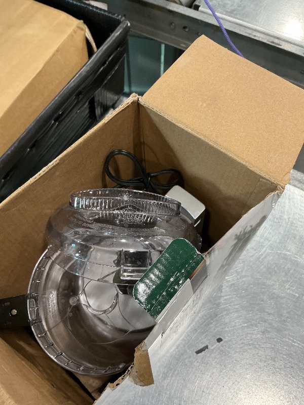 Photo 1 of [DAMAGED] Cuisinart Mini-Prep Plus Food Processor, 3 Cup Mini Food Processor to Chop Herbs, Vegetables, and Hard Cheese, 3 Cup Work Bowl, Reversible Stainless Steel Blade, DLC-2ABC, Brushed Chrome