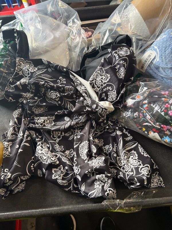 Photo 1 of [PARTIAL SET] [NO BOTTOM] B2prity Tankini Swimsuits for Women Tummy Control Two Piece Modest Bathing Suits Floral Skirt Top with Boyshorts