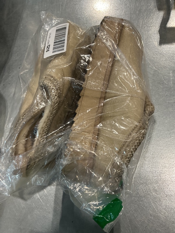 Photo 1 of **SCUFFED AND DIRTY HEAVILY USED** Gegefur Women's Snow Boots Platform Boot Fur Lined Slip On Short Boots (sand, Adult, Women, 7, Numeric, US Footwear Size System, Medium)