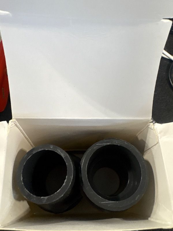 Photo 1 of **USED/DAMAGED**
Innconee 2 Pieces Pool PVC Fitting Tube Fitting Adapter Barbed Hose Fittings Barbed x NPT Male for Industrial Tube Portable Water Garden Kitchen Hose Swimming Pool Pump (1-1/4",Black)