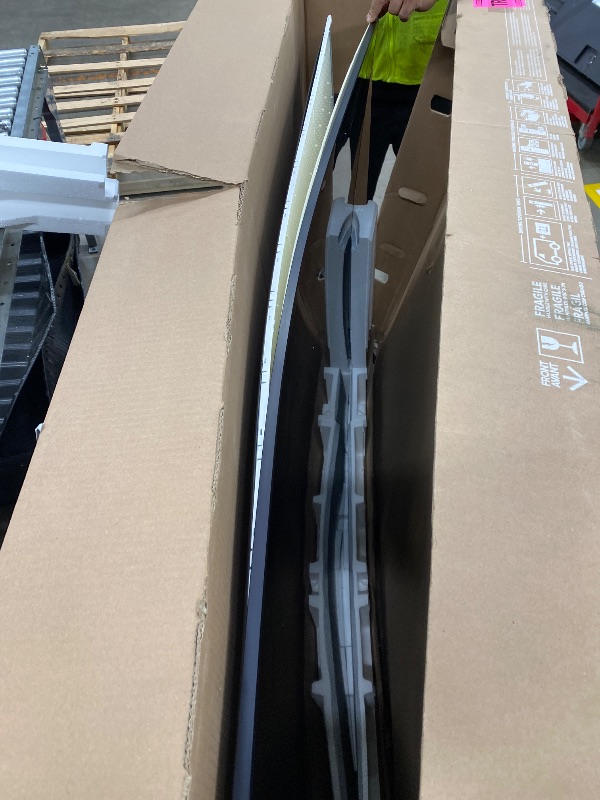 Photo 1 of **It is broken, non-returnable, and non-refundable***Samsung 85-Inch Class Neo QLED 4K QN80F Series, Vision AI, Mini LED Smart TV (2025 Model, 85QN80F) Neo Quantum HDR, Object Tracking Sound Lite w/Dolby Atmos, NQ4 AI Gen2 Processor, Alexa Built-in