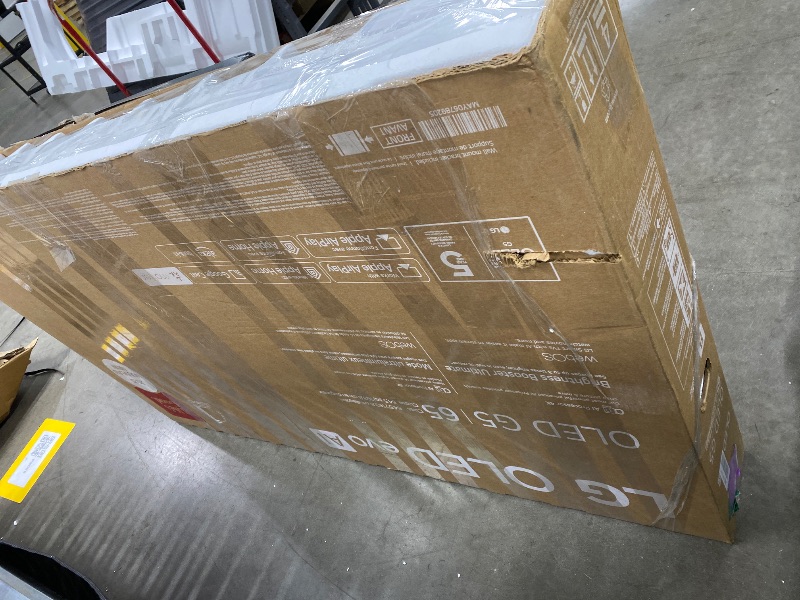Photo 1 of ***********NO RETURNS NO REFUNDS DOES NOT TURN ON***************LG 65-Inch Class OLED evo AI Super Upscaling 4K G5 Series Smart TV w/Dolby Atmos, Vision, HDR10, Filmmaker Mode, Wow Orchestra, Alexa Built-in (OLED65G5WUA, 2025)
