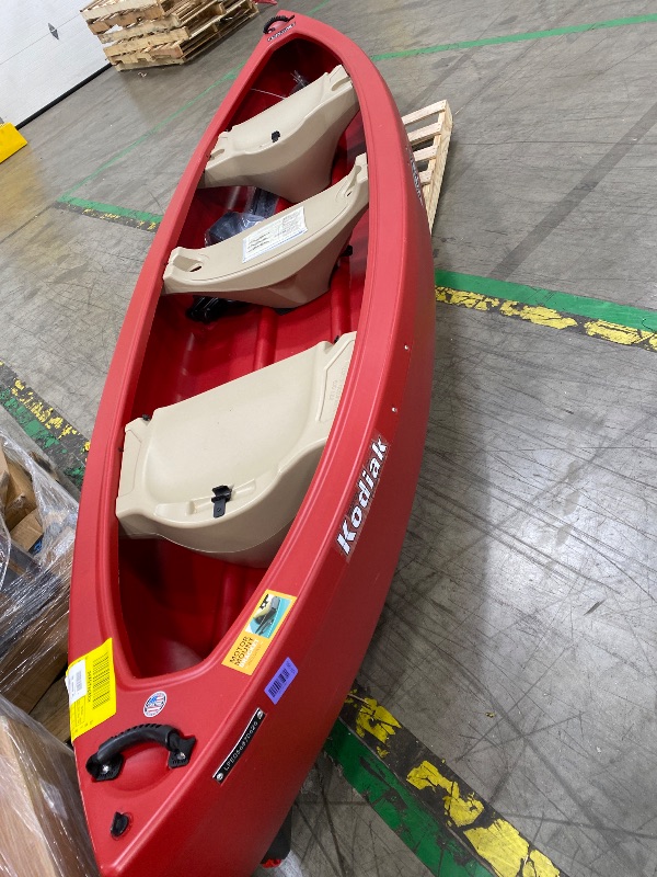 Photo 1 of *******The photo and description are for reference purposes.**********Lifetime Lockport 94 Modular Sit-on-Top Kayak with Paddle, Two-Piece Design with SlideLock System, Rod Holders, Adjustable Seat