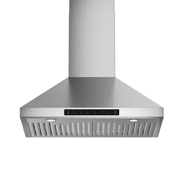 Photo 1 of **he photo and description are for reference only.**VIKIO 30" 900 CFM Convertible Wall Mount Range Hood with LEDS, Charcoal Filter and Gesture Control RHW31-S