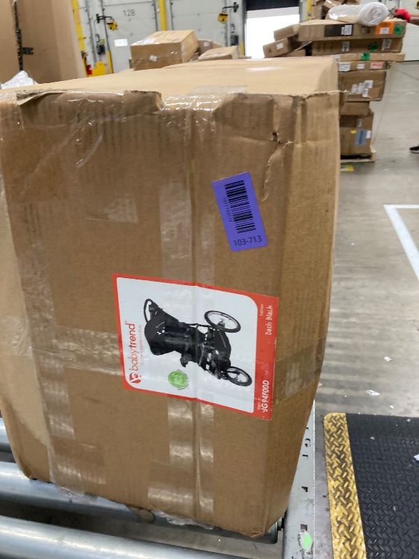 Photo 1 of **MISSING PARTS***Baby Trend Expedition® Jogger, Dash Black