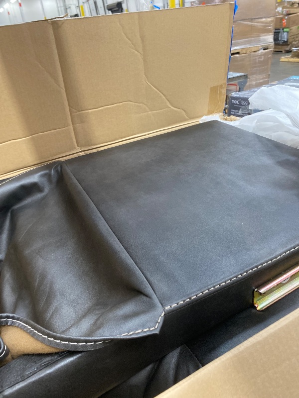 Photo 1 of ******* SET OF TWO BOXES***** KISLOT Leather Recliner Chair Manual Sofa Rocker for Adults with Overstuffed Arm for Living Room Bedroom Home Theater Seating