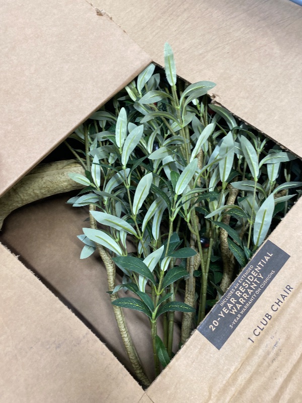Photo 1 of **NOT IN ORIGINAL BOX***MCTYBB Artificial Fake Olive Tree 7FT 1Pack Faux Olive Tree for Home Decor