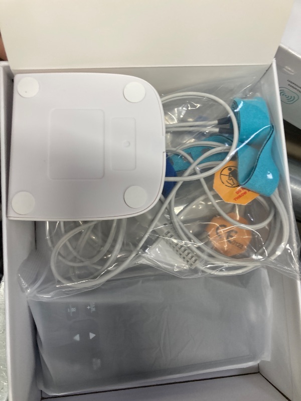 Photo 1 of ***Instructions missing***Pulse Oximeter Fingertip Handheld Pulse Oximeter Overnight Blood Oxygen Saturation Monitor for SpO2 and Pulse Rate Continuous Monitoring Monitor & Adult Finger Spot***Instructions missing***