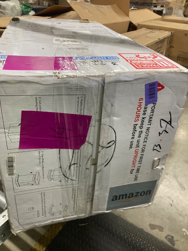 Photo 1 of **** PARTS ONLY ****---- Gasbye Dual Hose Portable Air Conditioner, [2026 Upgraded] Full DC Inverter Compressor, Energy-Saving 13.6 CEER, Low Noise (45dB), Cools Room up to 500 Sq.Ft., Backlit Remote Control, 14,000BTU, White