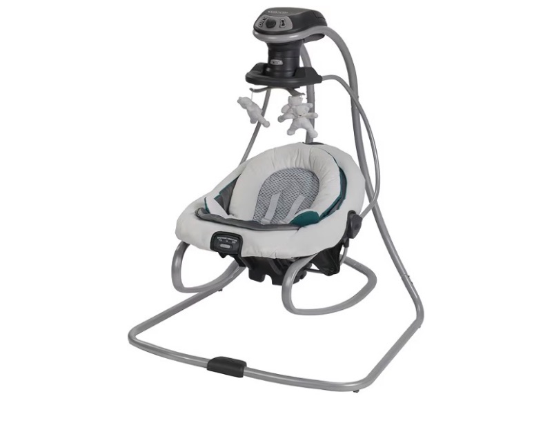 Photo 1 of **PARTS ONLY****Graco DuetSoothe Swing and Rocker with Removable Swing Seat and 6 Swinging Speeds for Toddler Swing Seat and Swing Chair
