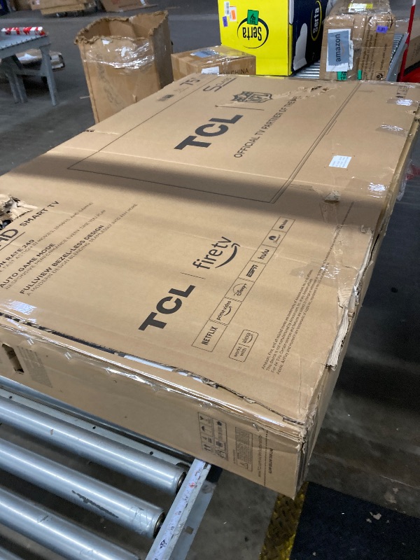 Photo 1 of ** no refunds, no returns** TCL 75-Inch Class S5 UHD 4K LED Smart TV with Fire TV (75S551F, 2024 Model), Dolby Vision and Atmos, HDR PRO+, Alexa Built-in with Voice Remote, Apple AirPlay 2 Compatibility, Streaming Television