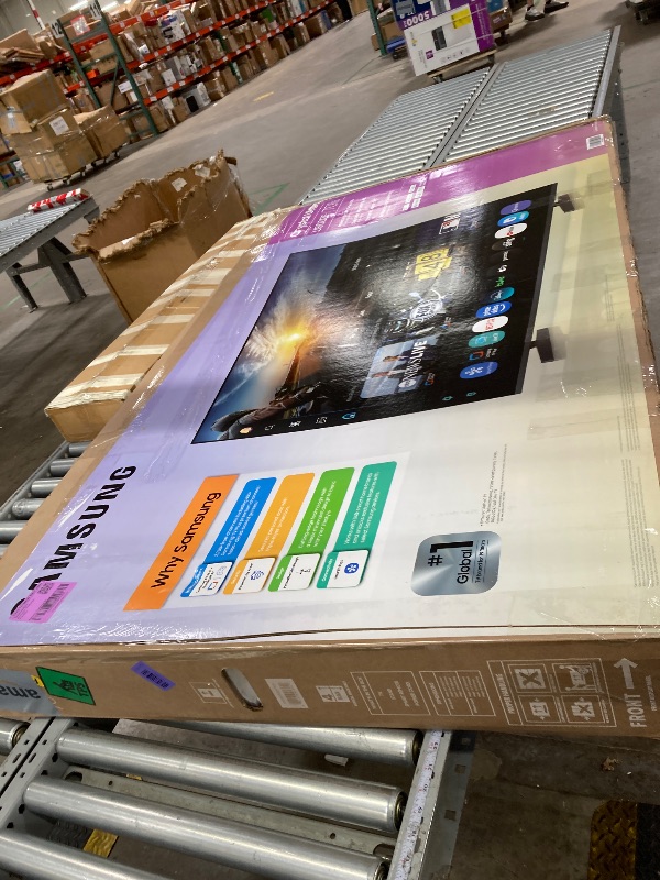 Photo 1 of ** no refunds, no returns** Samsung 70-Inch Class Crystal UHD U8000F 4K Smart TV (2025 Model) Endless Free Content, Processor, MetalStream Design, Knox Security, Alexa Built-in