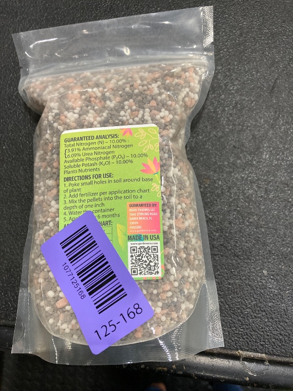 Photo 1 of ?????????? 10-10-10 Plant Fertilizer Slow Release | 10 10 10 All Purpose Fertilizer for Fruit Trees, Evergreens, Vegetables, Arborvitae, Fig Trees, Shrubs, Pines, Oaks, Flowers [16 OZ]