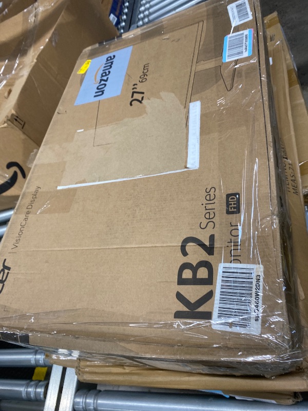 Photo 1 of ********broken*******.Acer KB272 EBI 27" IPS Full HD (1920 x 1080) Zero-Frame Gaming Office Monitor | AMD FreeSync Technology | Up to 100Hz Refresh | 1ms (VRB) | Low Blue Light | Tilt | HDMI & VGA Ports,Black