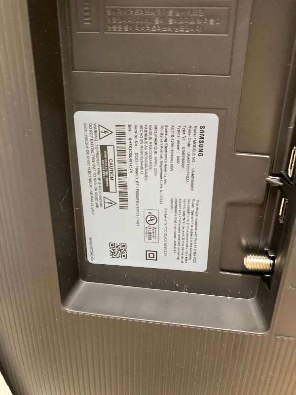Photo 1 of **no refunds no exchange and no return SAMSUNG 40-Inch Class Full HD F6000 Smart TV (2025 Model) HDR, Object Tracking Sound Lite, Knox Security, One UI Tizen, Smart TV