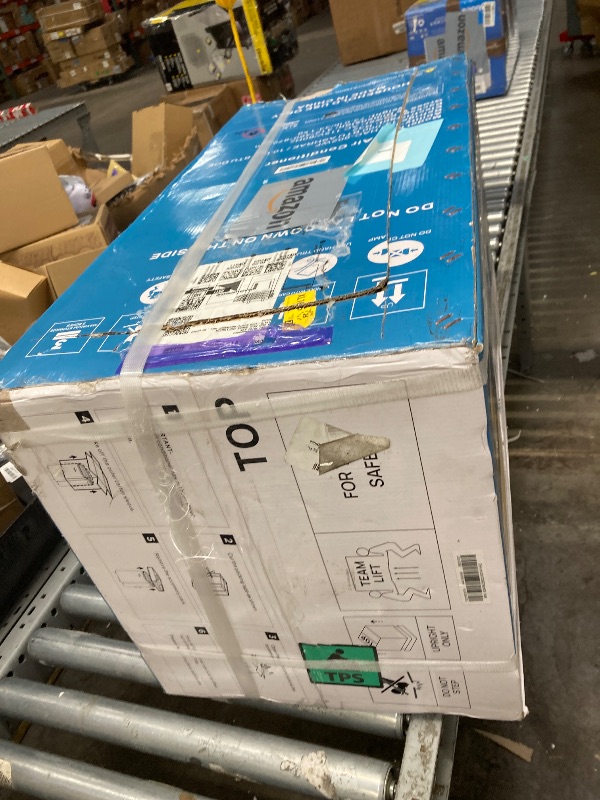 Photo 1 of ****This is used, it's not known if it's missing a part, and it's not known if it works 100%****14,000 BTU Portable Air Conditioner Cools Up to 700 Sq.Ft, Auto-Evaporation Low Noise Portable AC Unit with Remote Control for Large Room, Office, Garage, Whit