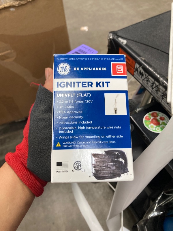 Photo 1 of ?Upgraded?WB13K21 Gas Range Oven Flat Igniter with Connector Plug, 5303935066 Oven Igniter for GE Hotpoint Kenmore Gas Stove, Replaceable IG9998 Norton-501a AP2020569 PS231280 WB13T10045 by Cenipar
