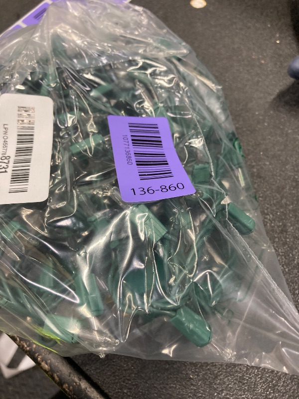 Photo 1 of **only part ***PREXTEX 100 Count Clear Christmas Lights - 20 ft Ultra Bright String Lights with Green Wire for Indoor and Outdoor Use, Christmas Trees, Holidays, Patios and Garden