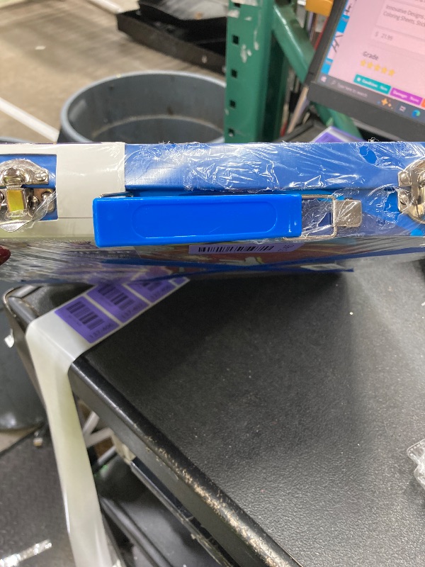 Photo 1 of ***DAMAGED -DENTED CORNER*** Innovative Designs Sonic The Hedgehog Deluxe Activity Set for Kids with Carrying Tin, Coloring Sheets, Stickers, & Art Supplies, 200+ Pieces