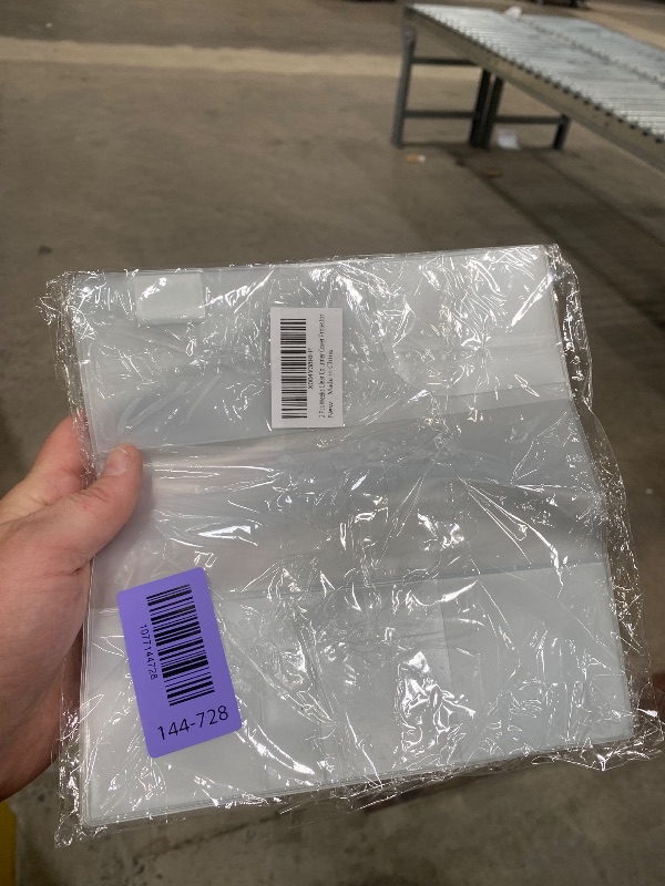 Photo 1 of **2 PACKS OF 2 Pcs Weeks Clear Cover, Durable Material 8.03 x 7.78 Inches Planner Cover Protector