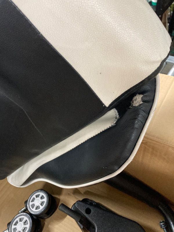 Photo 1 of ***USED -DAMAGED - MISSING PIECES SELLING AS PARTS ONLY***
GTPLAYER Gaming Chair, Computer Office Chair with Pocket Spring Cushion, Linkage Armrests and Footrest, High Back Ergonomic Computer Chair with Lumbar Support Task Chair with Footrest(Black)