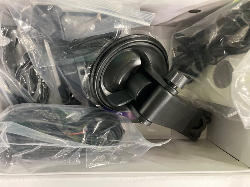 Photo 1 of ***PARTS ONLY/MISSING SCREEN****9" Wireless Apple Carplay Screen for Car with 4K Dash Cam, Portable Apple Carplay & Android Auto with 1080p Backup Camera DVR, Voice Control/GPS Navigation/Mirror Link/BT