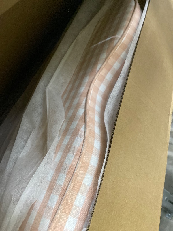 Photo 1 of ***PHOTO AND DESCRIPTION ONLY FOR REFERENCE***Duigonp Twin Size Gingham Daybed with Trundle, (Pink)