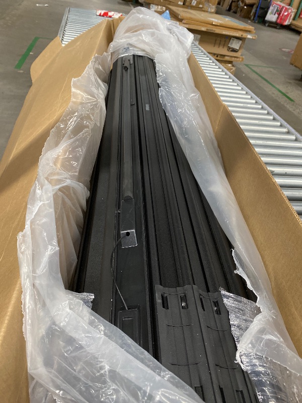 Photo 1 of ***PHOTO AND DESCRIPTION FOR REFERENCE ONLY***
*** BOX 2 OF 2; OTHER BOX MISSING***
solera awning roller and fabric assembly 10" black/white