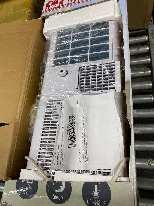 Photo 1 of                               ***************NOT TESTED*************

Portable Air Conditioner, 3-in-1 8500 BTU AC Unit with Fan & Dehumidifier – Quiet Cooling for Bedroom, Home Office up to 450 sq.ft, Includes Complete Window Mount Kit