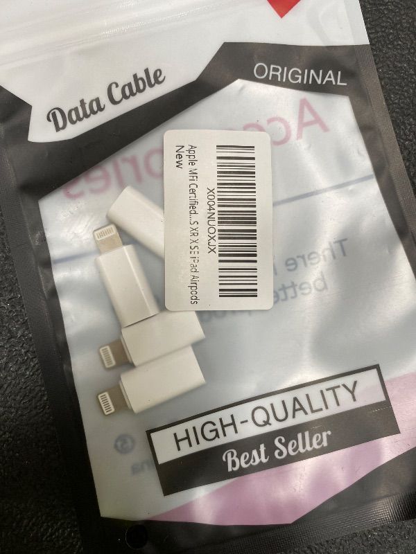 Photo 1 of [Apple MFi Certified] USB C to Lightning Adapter, Stuffcool 4Pack Lightning Male to USB C Female Digital Converter 20W Type C Fast Charging Connector for iPhone 14 13 12 11 Pro XS XR X SE iPad Airpods