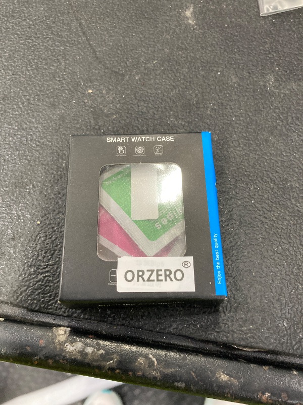 Photo 1 of (1 Pack) Orzero Watch Case Compatible for Amazfit Bip 6, Protective PC Frame Face Cover Built-in Tempered Glass Screen Protector, Scratch Resistant Shock Absorbing - Crystal Clear