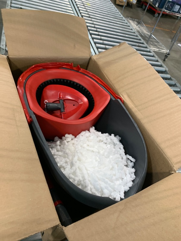 View 3 of [MISSING PARTS] O-Cedar RinseClean Spin Mop & Bucket System with 2 Refills