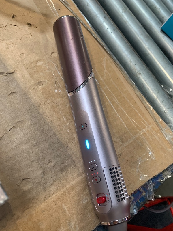 View 4 of *SELLING FOR PARTS**TURNS ON BUT DOES NOT BLOW** Shark FlexFusion Hair Dryer with Fusion Hair Brush, Diffuser, Ceramic Air Styler with Auto-Wrap Hair Curlers, Ceramic Plates, Metallic Mist HD642