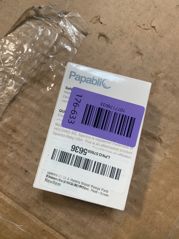 Photo 1 of [6-Count] Papablic Duckbill Valves, Replacement Milk Valves Compatible with Spectra S1 S2 & Medela Breast Pumps Parts Accessories, BPA & DEHP Free, Food-Grade Silicone, Easy to Clean, White